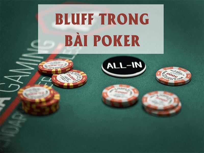Bluff trong poker
